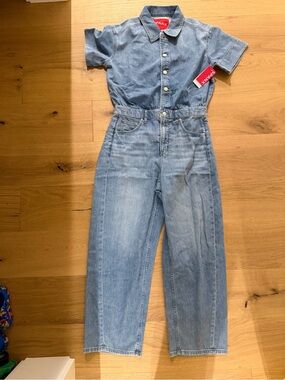 SPANXsupersmooth® Authentic 360 Lightweight
Denim Barrel Leg Jumpsuit